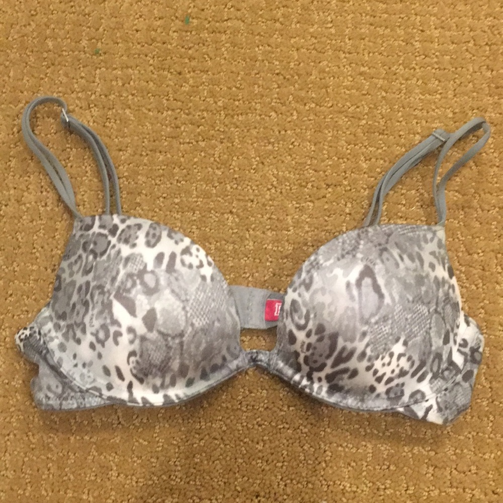 Pink bra